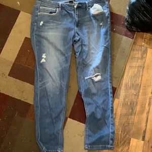 Light wash White House black market jeans